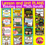 Lesson and Unit Plans Reading and Math Bundle